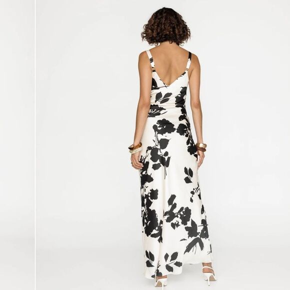 Charcoal Zaya Maxi Dress (Noir Bloom) Size 12 NWT in packaging - Picture 5 of 8